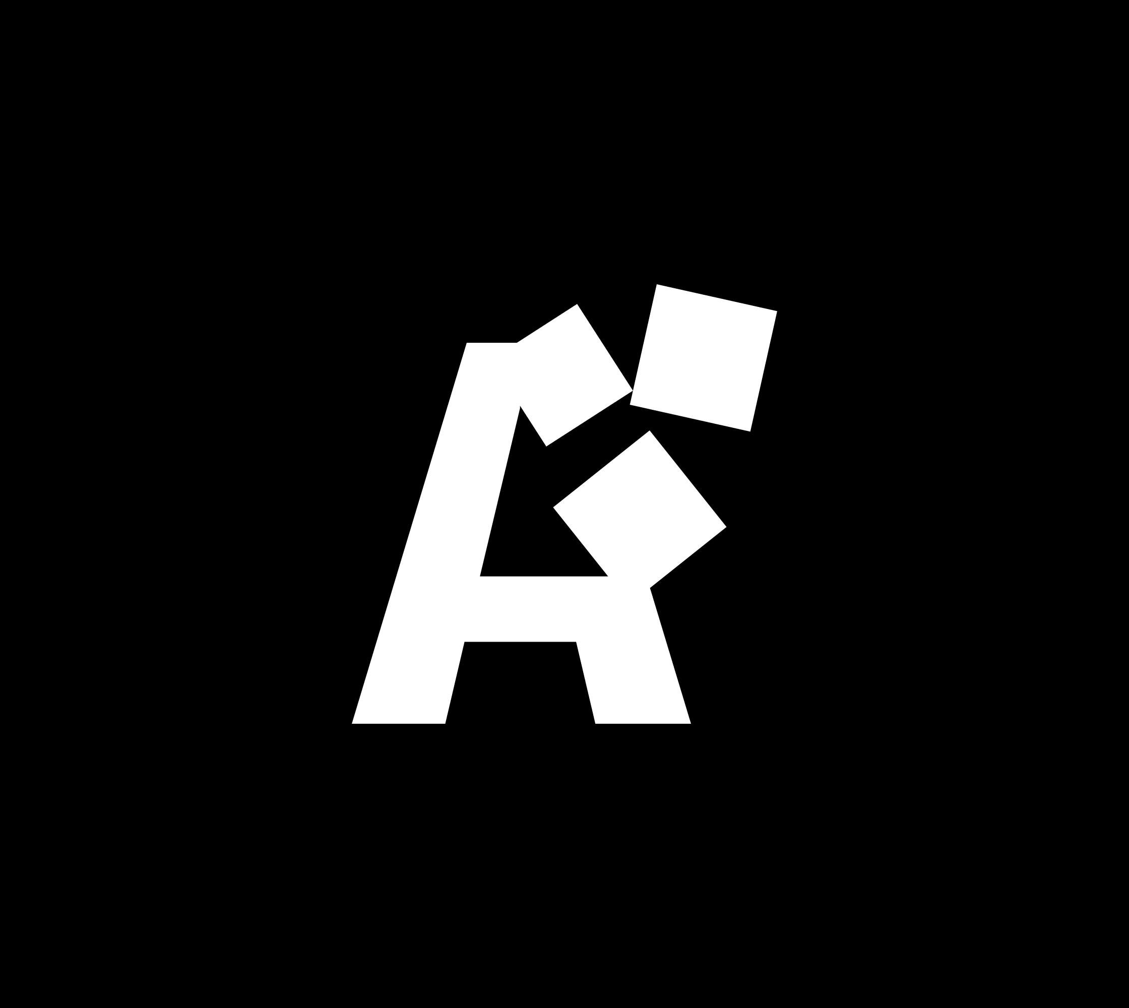 A frame logo